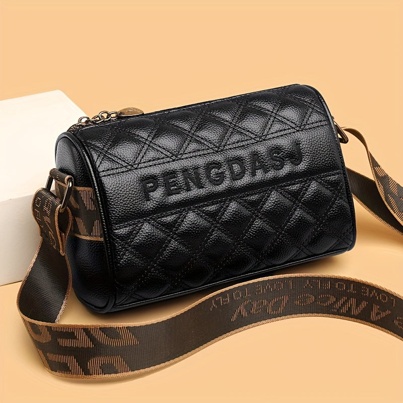 Men's Rhombus Crossbody Bag - New Fashion Versatile Shoulder Bag