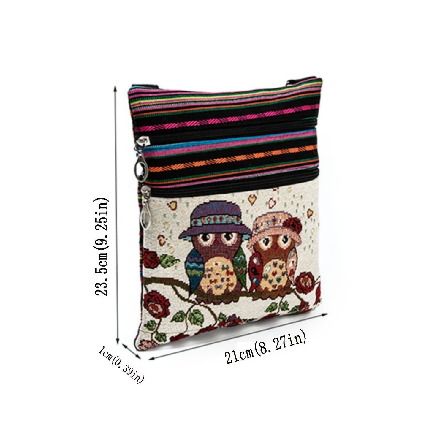 Creative Owl Crossbody Bag - Versatile Large Capacity Shoulder Bag